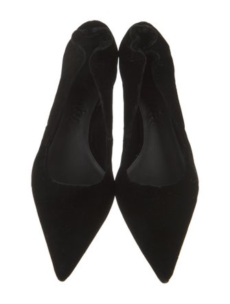 Cult Gaia Velvet Pumps