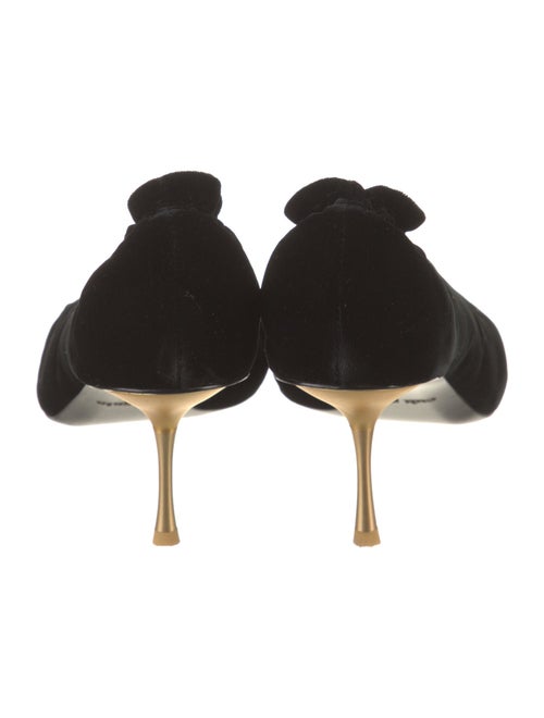 Cult Gaia Velvet Pumps