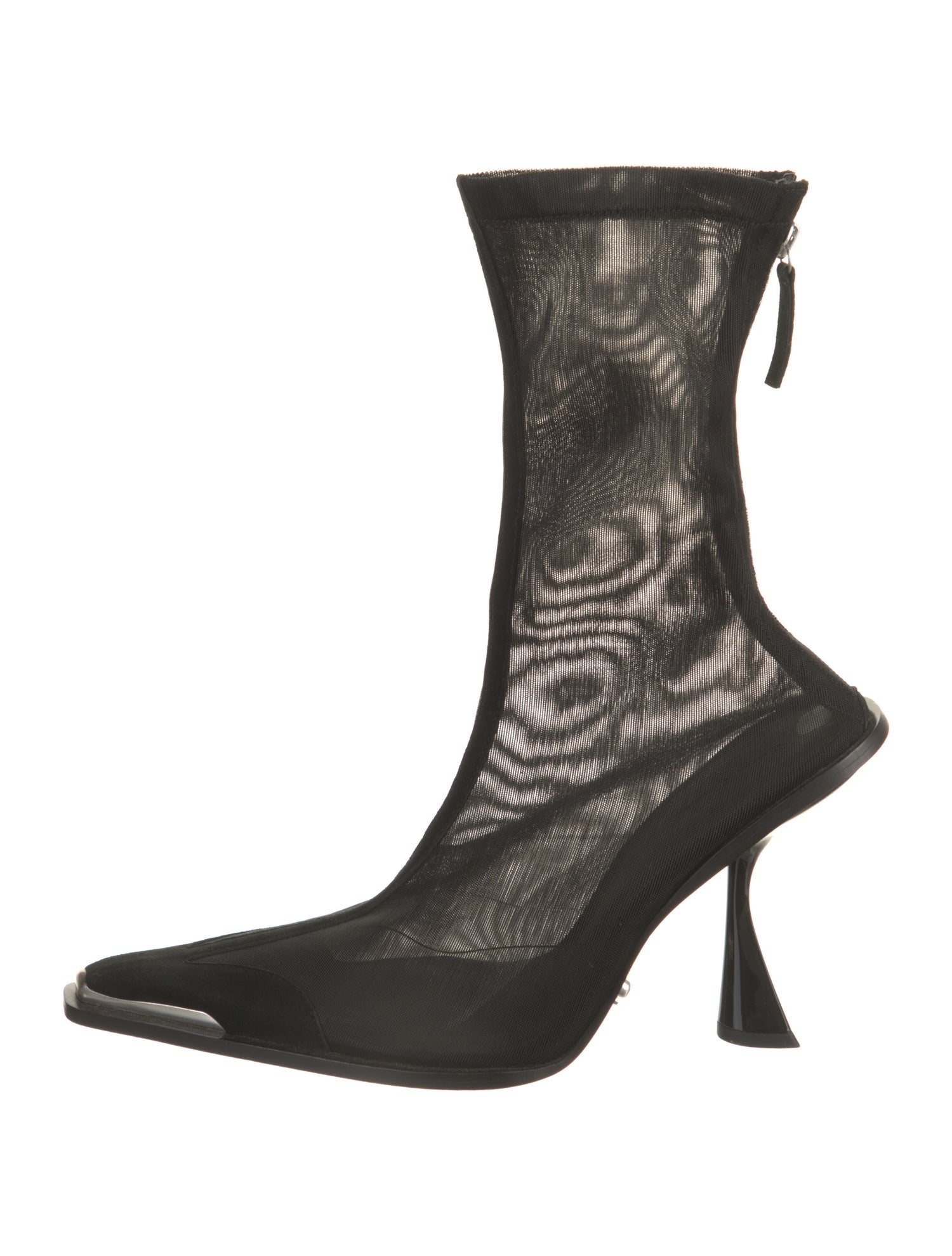 Cult Gaia Mesh Mesh Accents Sock Boots
