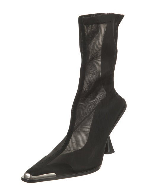 Cult Gaia Mesh Mesh Accents Sock Boots