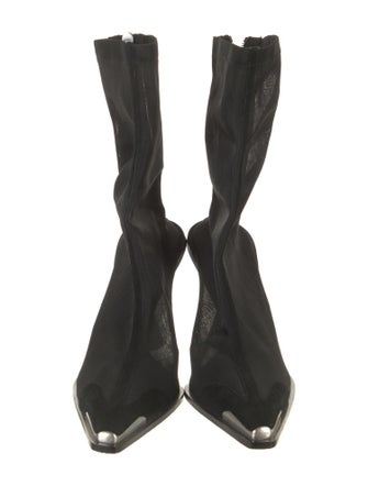 Cult Gaia Mesh Mesh Accents Sock Boots