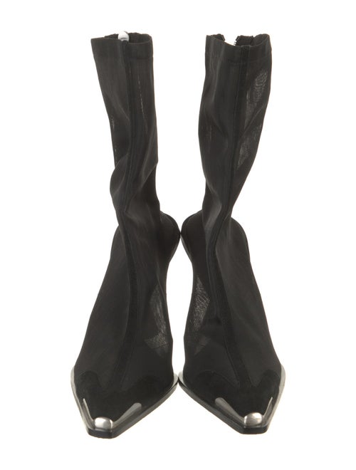 Cult Gaia Mesh Mesh Accents Sock Boots