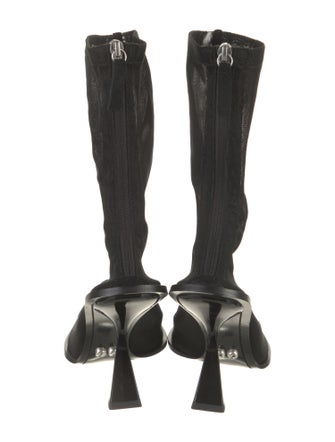 Cult Gaia Mesh Mesh Accents Sock Boots