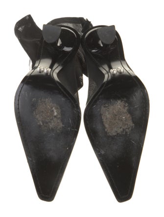 Cult Gaia Mesh Mesh Accents Sock Boots