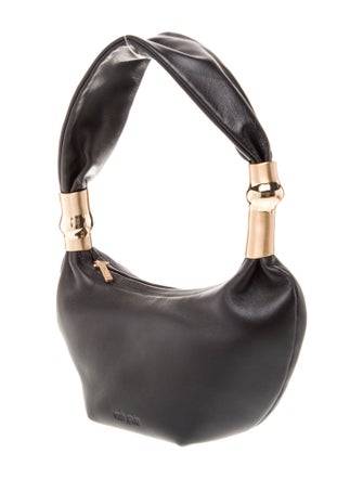 Cult Gaia Leather Shoulder Bag