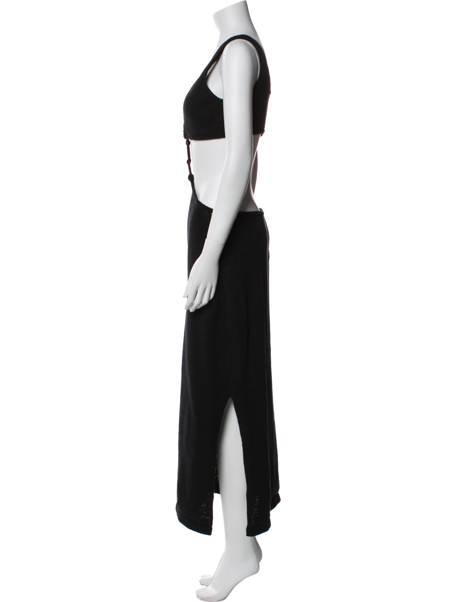 Cult Gaia V-Neck Long Dress