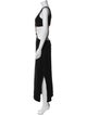 Cult Gaia V-Neck Long Dress