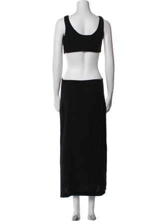 Cult Gaia V-Neck Long Dress