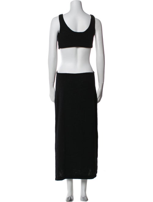 Cult Gaia V-Neck Long Dress