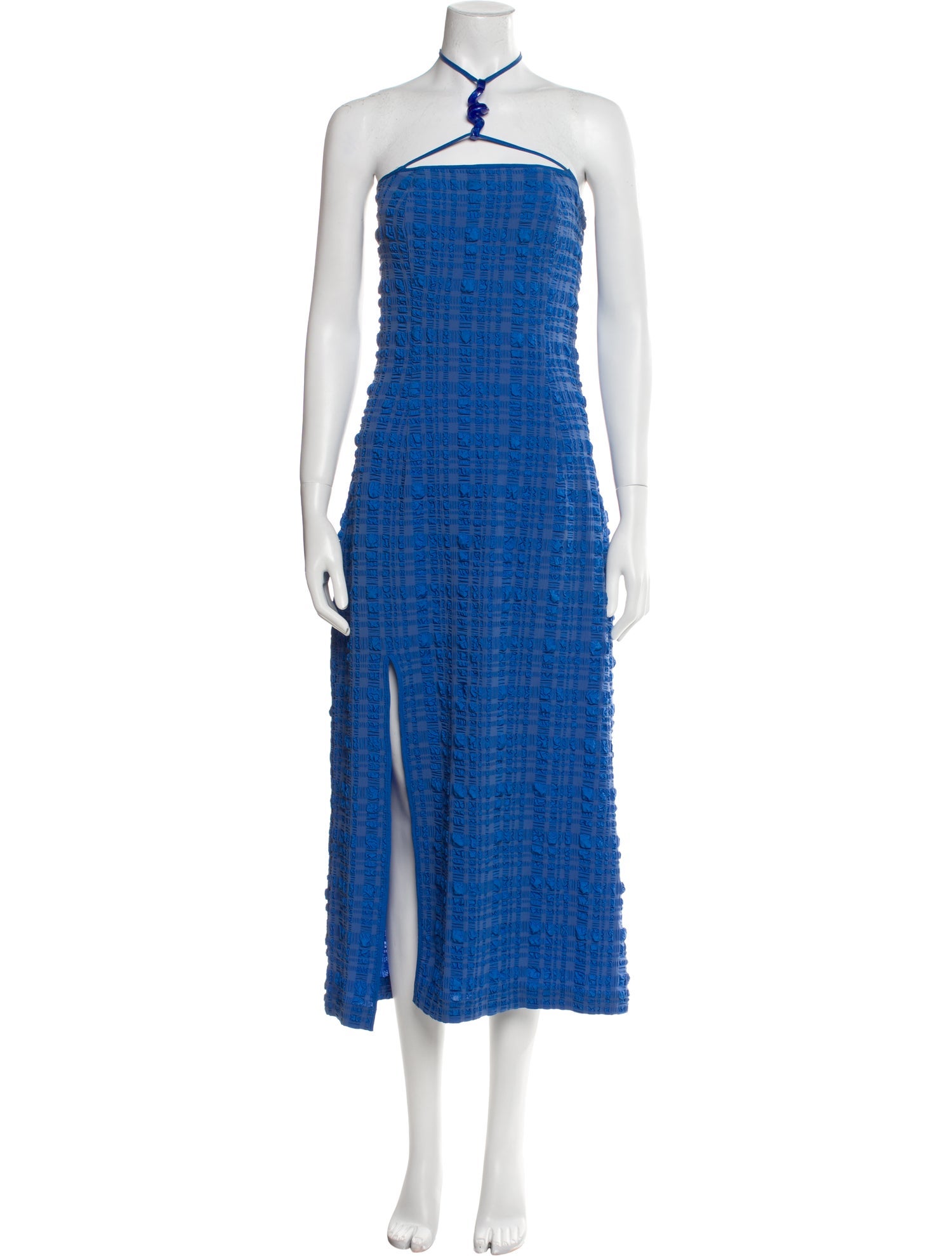 Cult Gaia Halterneck Long Dress