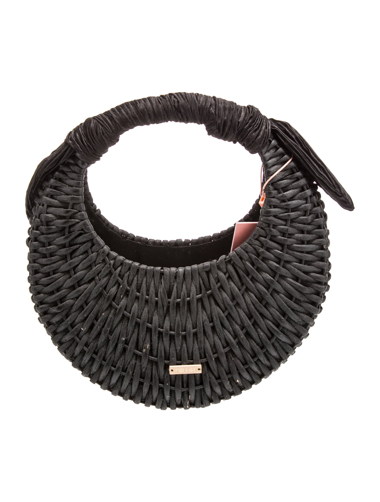 Cult Gaia Wicker Top Handle Bag