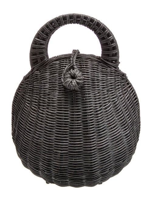 Cult Gaia Straw Top Handle Bag