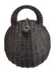 Cult Gaia Straw Top Handle Bag