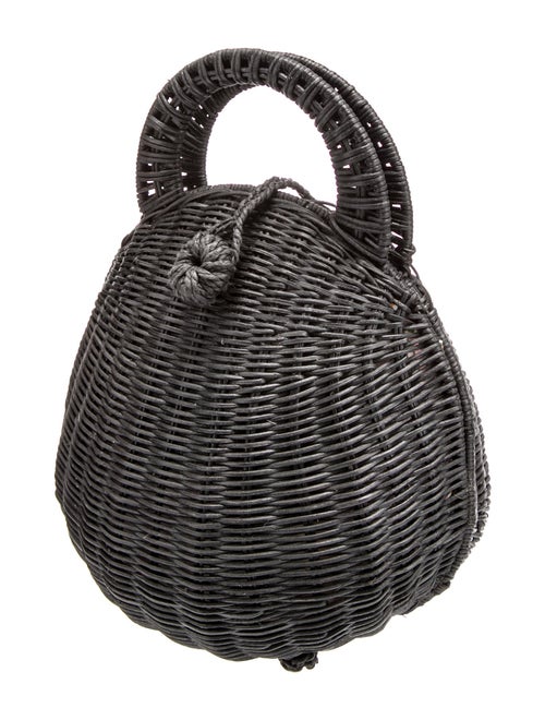 Cult Gaia Straw Top Handle Bag