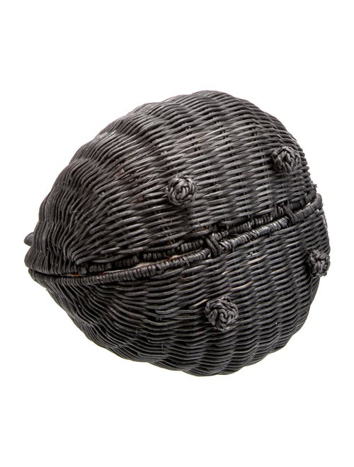 Cult Gaia Straw Top Handle Bag