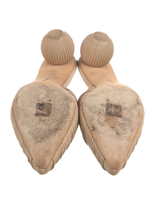 Cult Gaia Leather Slides