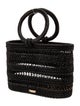 Cult Gaia Wicker Top Handle Bag