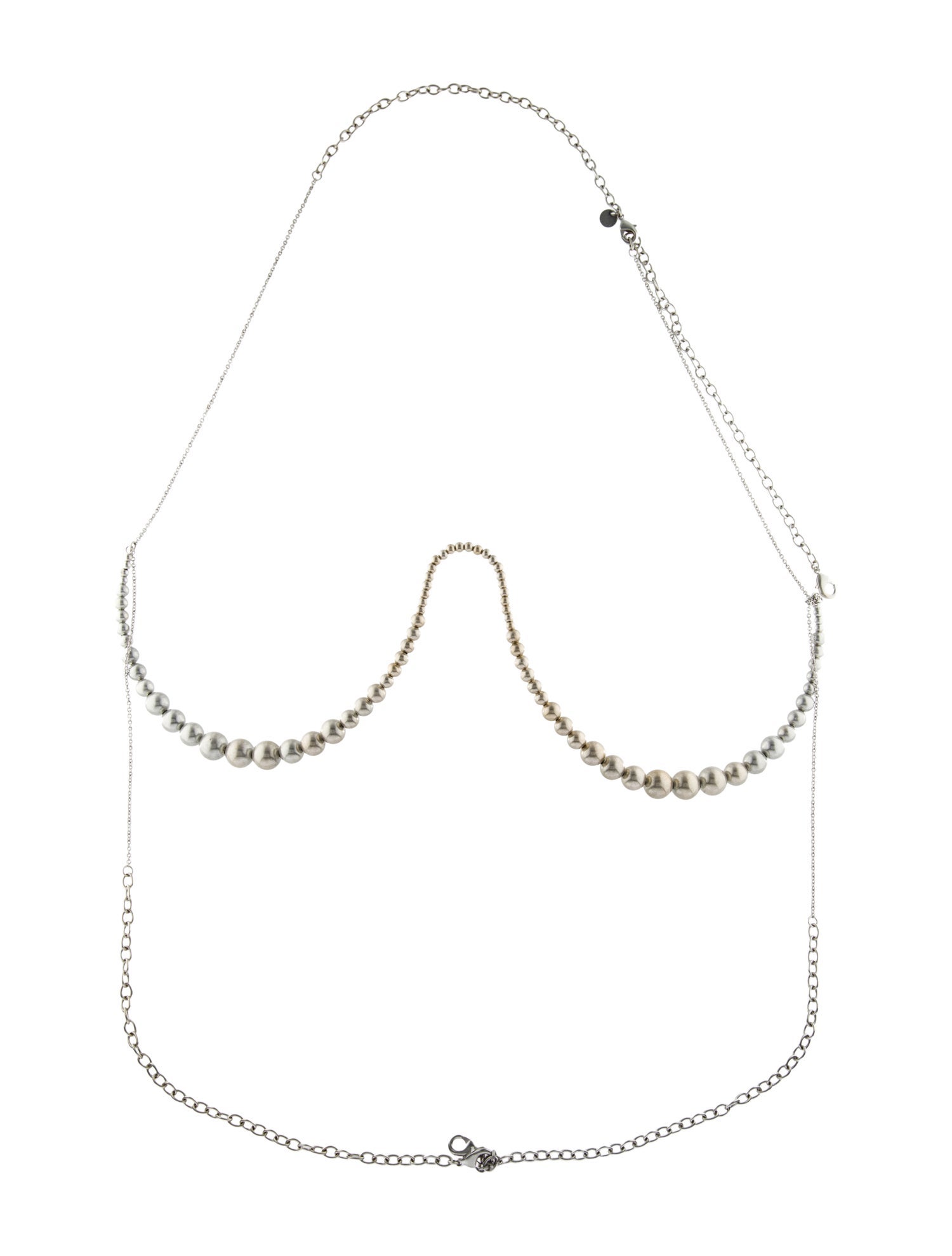 Cult Gaia Wren Beaded Bralette Body Chain