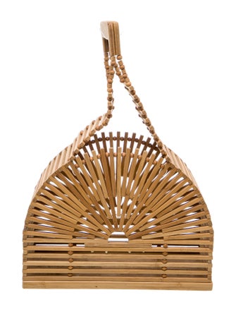 Cult Gaia Bamboo Top Handle Bag