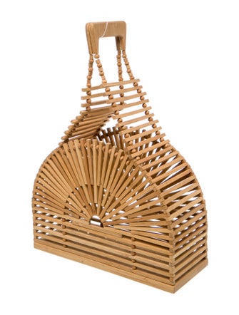 Cult Gaia Bamboo Top Handle Bag