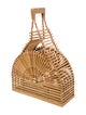 Cult Gaia Bamboo Top Handle Bag