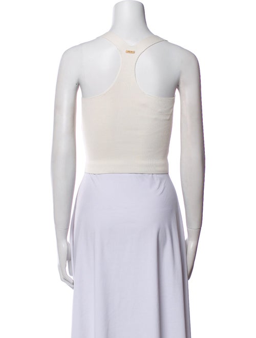 Cult Gaia Square Neckline Sleeveless Crop Top