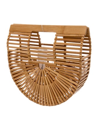 Cult Gaia Bamboo Top Handle Bag