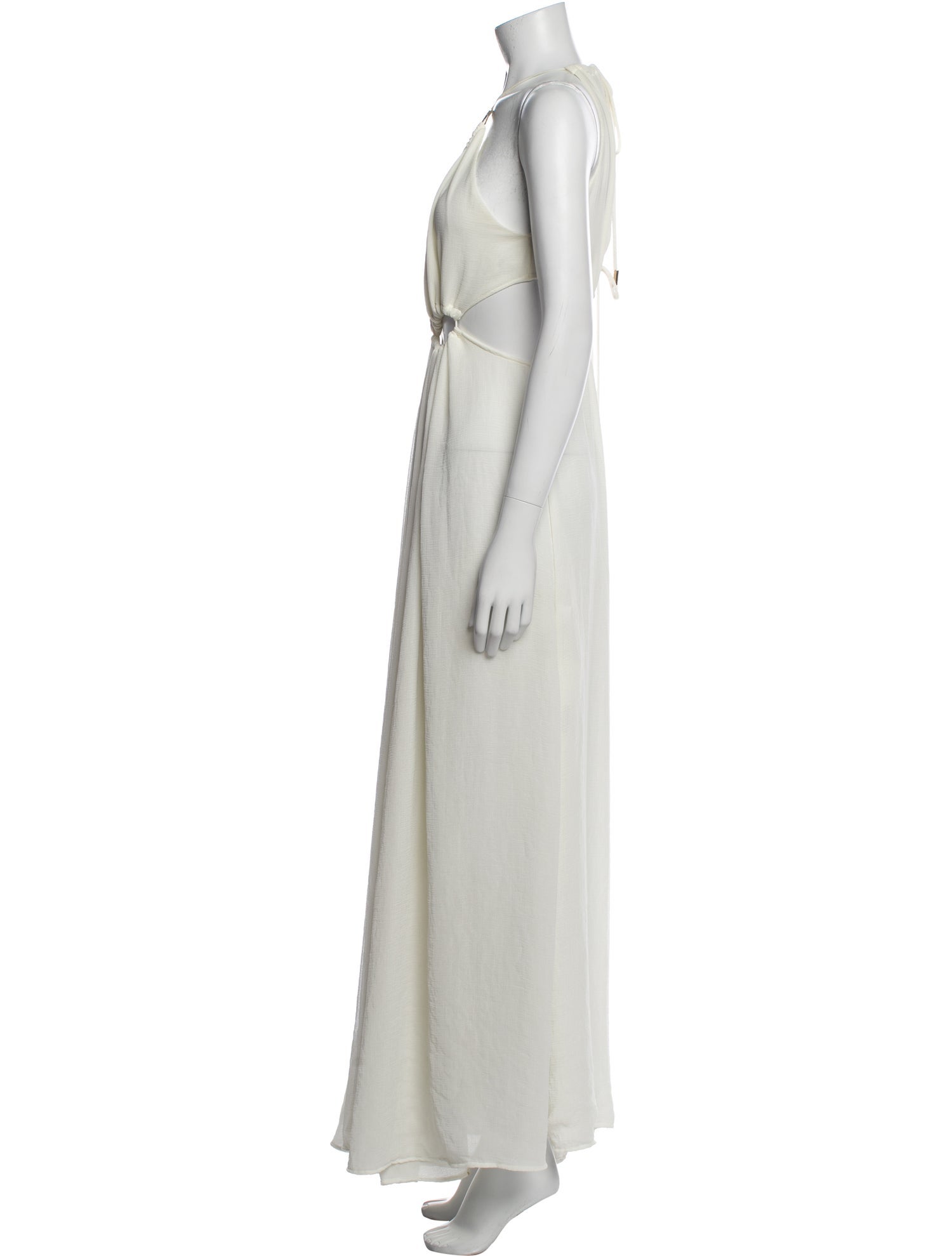 Cult Gaia Halterneck Long Dress