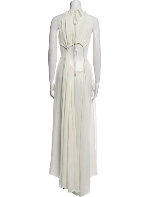 Cult Gaia Halterneck Long Dress