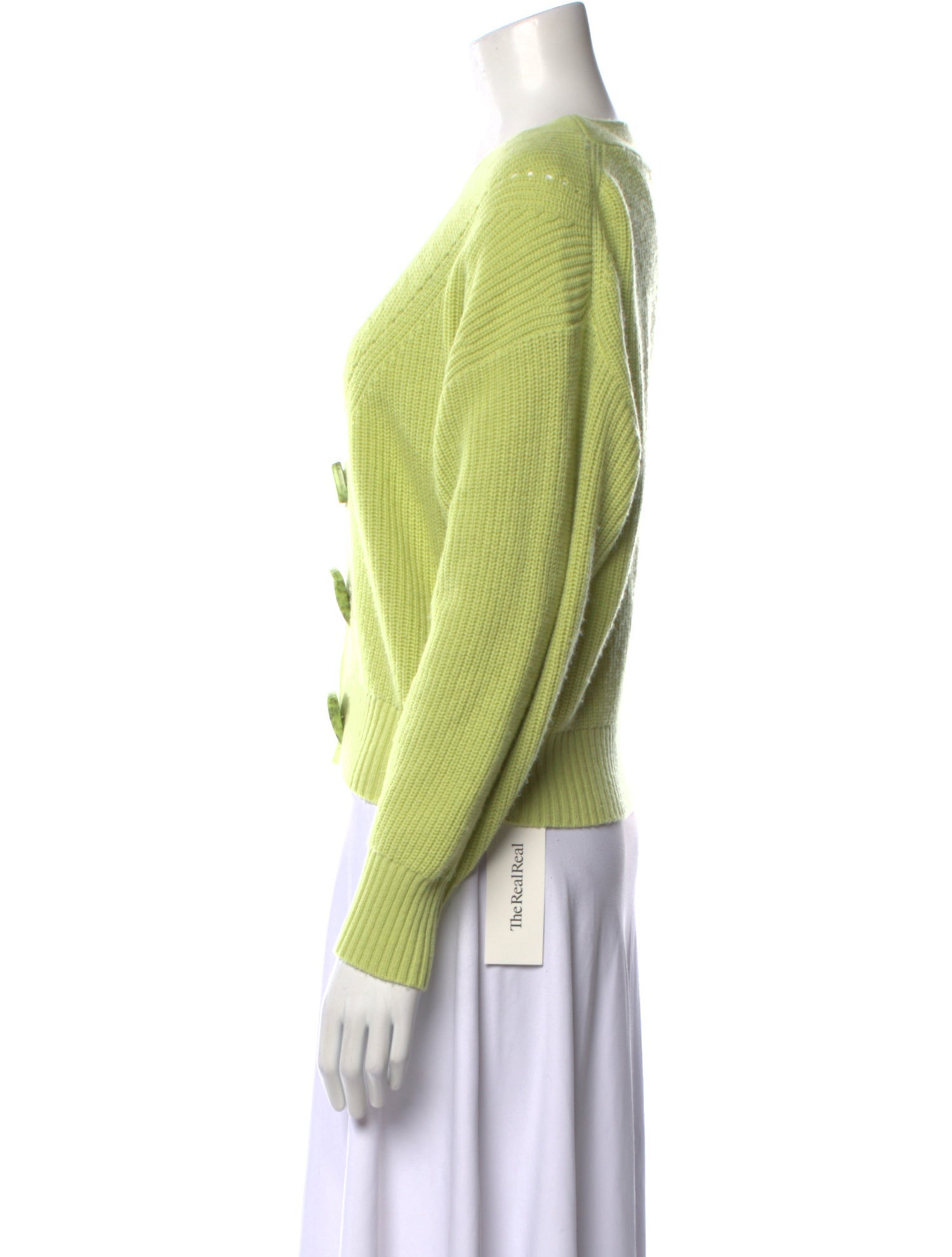 Cult Gaia Merino Wool V-Neck Sweater