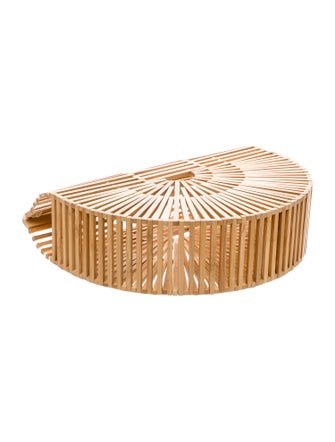 Cult Gaia Bamboo Top Handle Bag