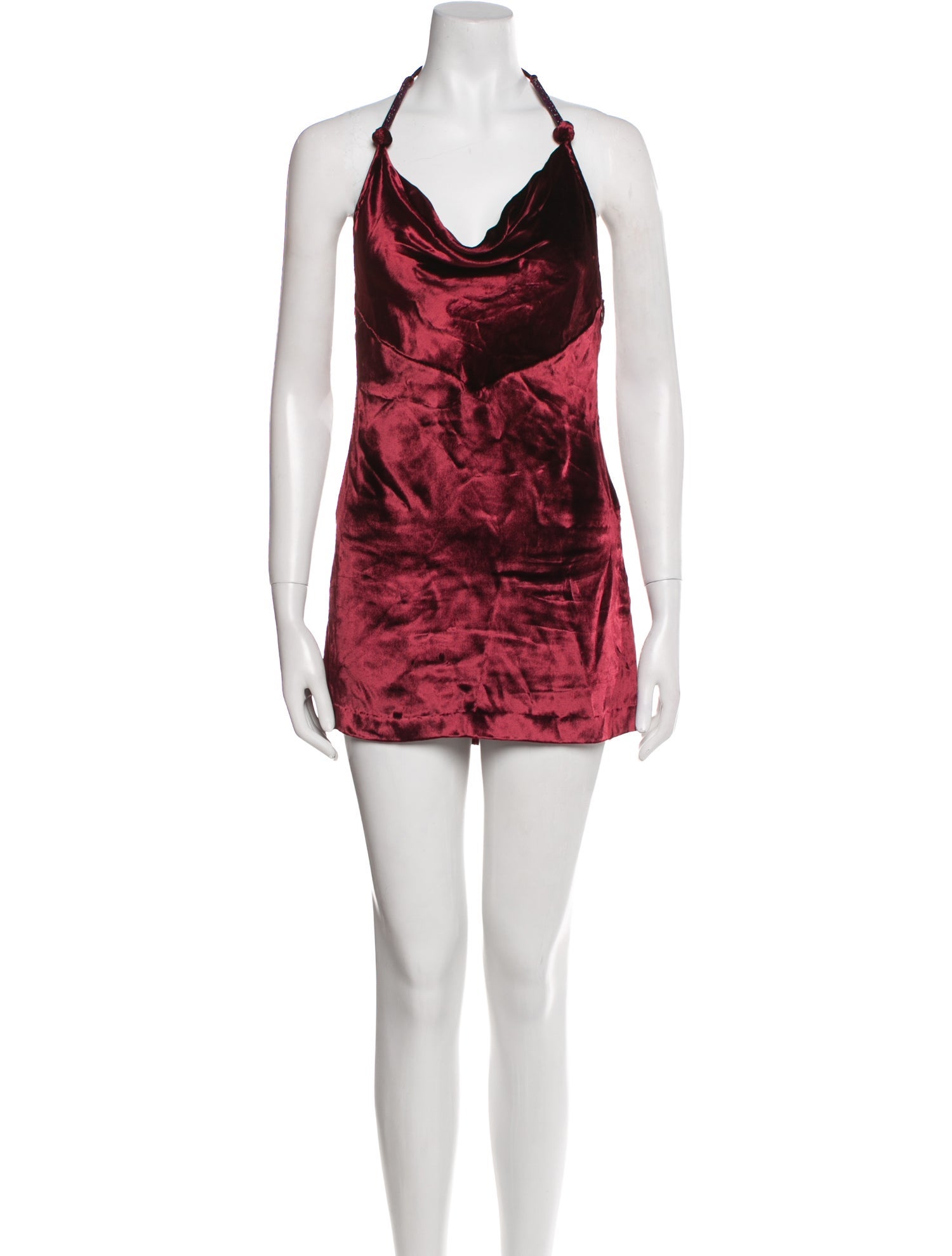 Cult Gaia Cowl Neck Mini Dress