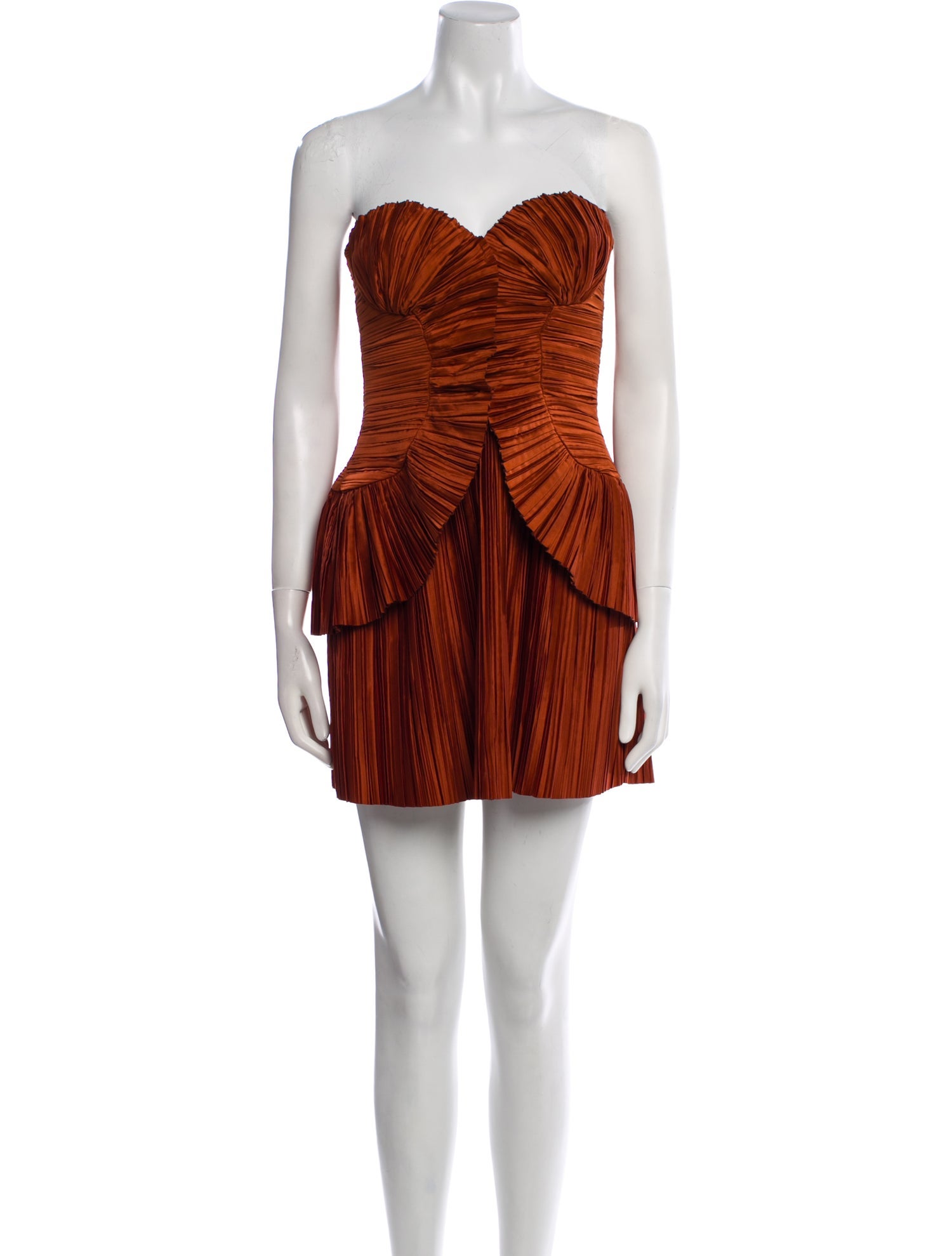 Cult Gaia Strapless Mini Dress