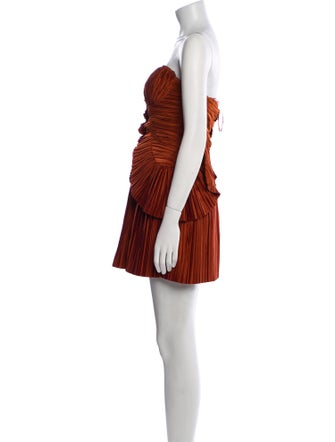 Cult Gaia Strapless Mini Dress