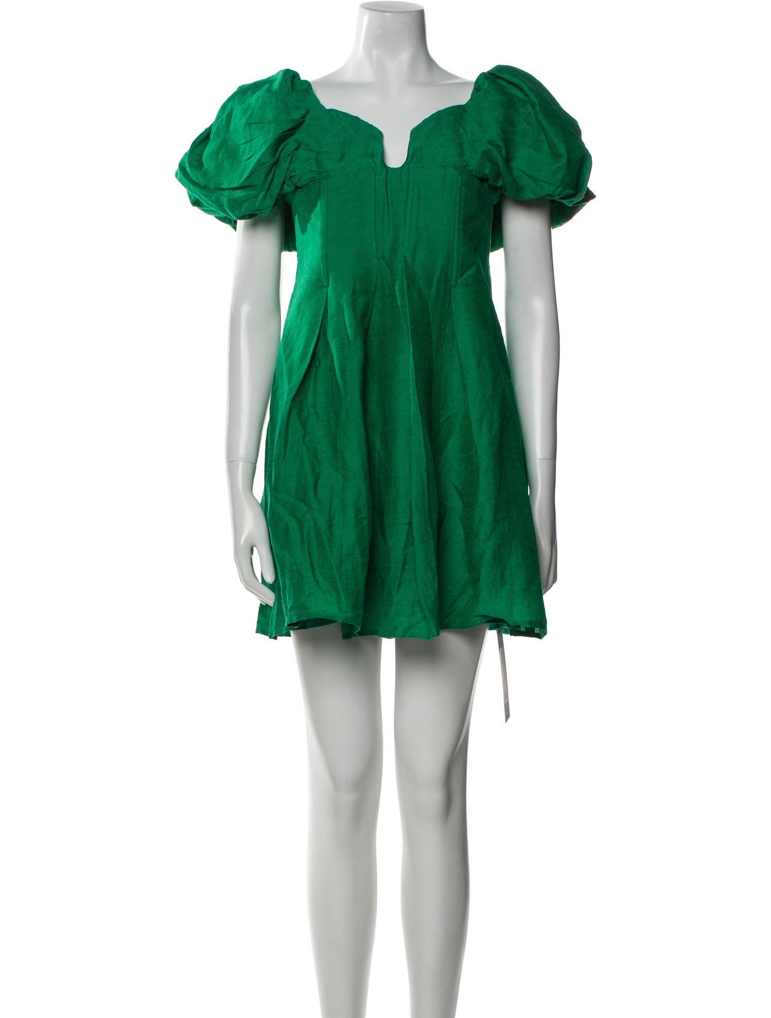 Cult Gaia V-Neck Mini Dress