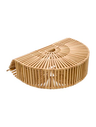 Cult Gaia Bamboo Top Handle Bag