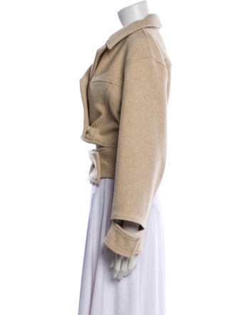 Cult Gaia Wool Biker Jacket