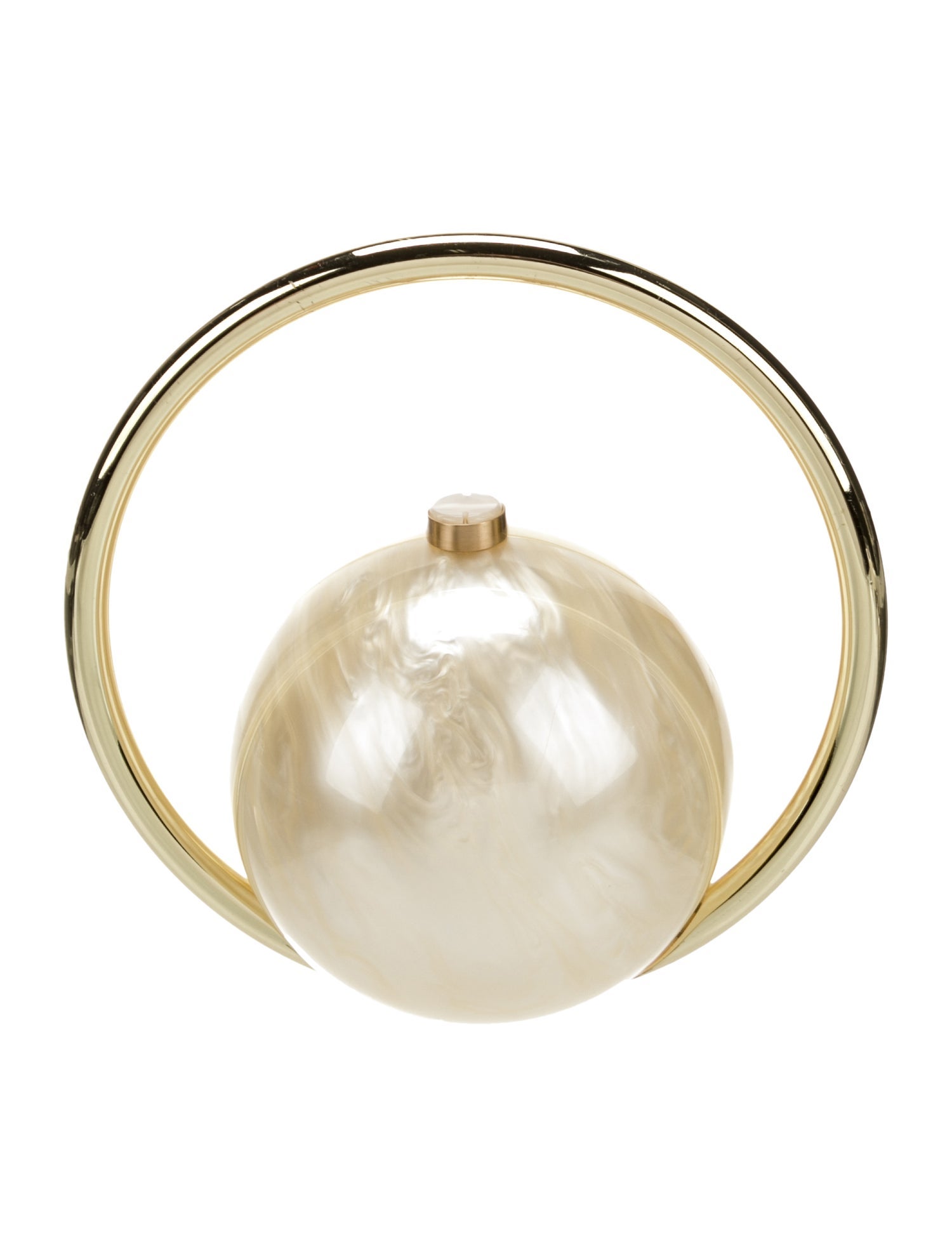 Cult Gaia Acrylic Top Handle Bag