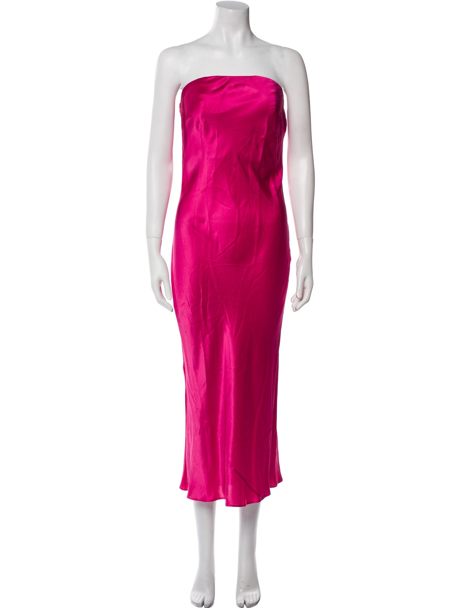 Cult Gaia Strapless Midi Length Dress