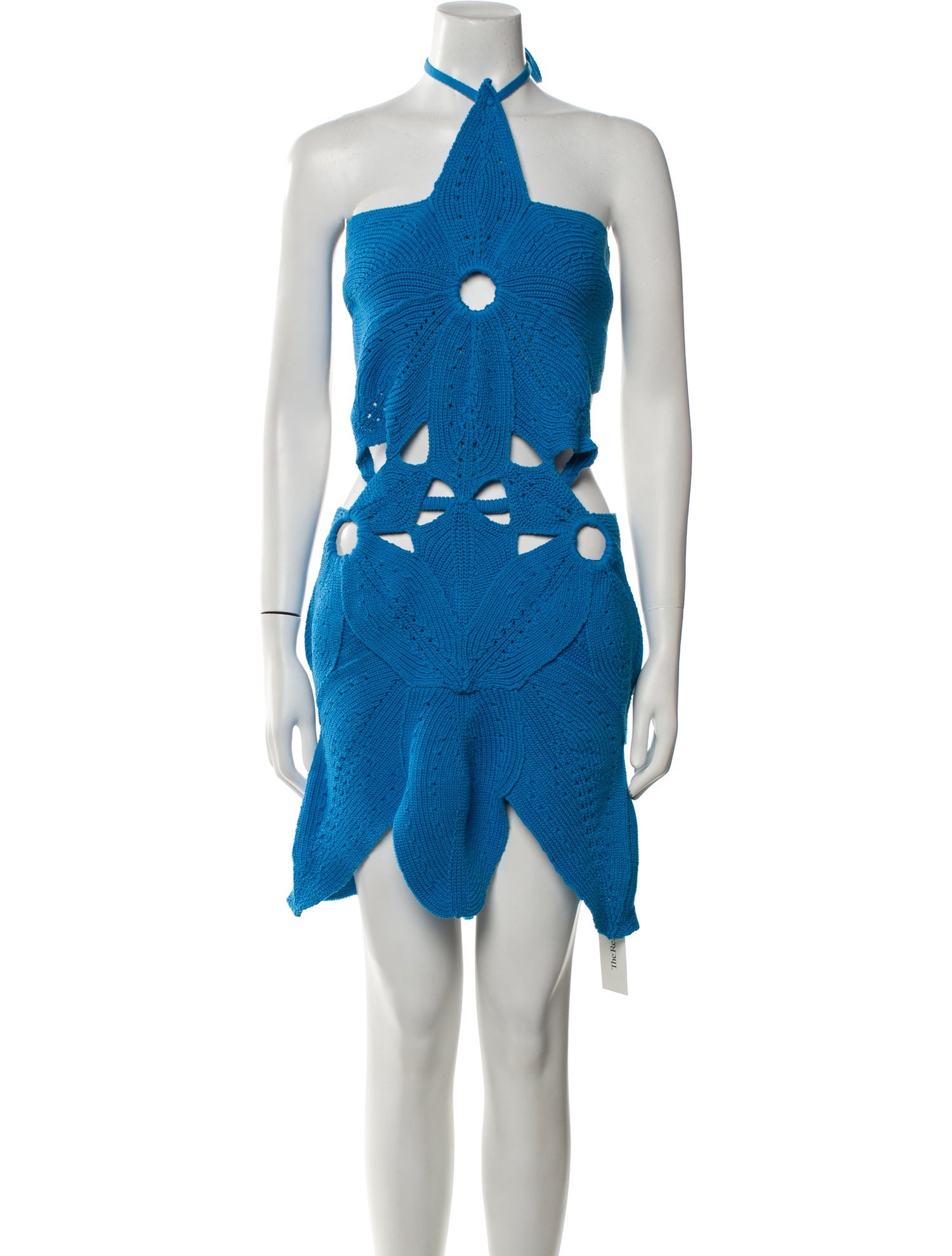 Cult Gaia Polka Dot Print Mini Dress