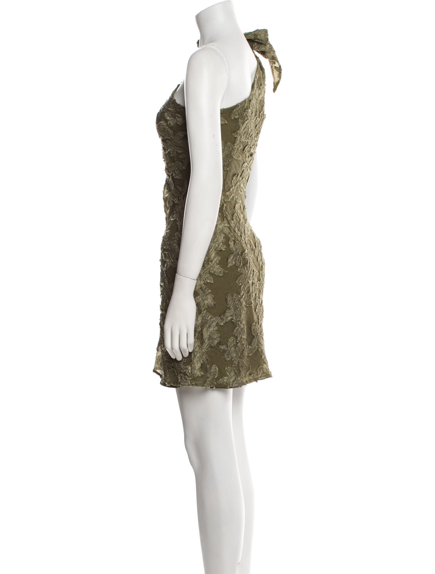 Cult Gaia Printed Mini Dress