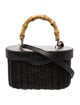 Cult Gaia Wicker Top Handle Bag
