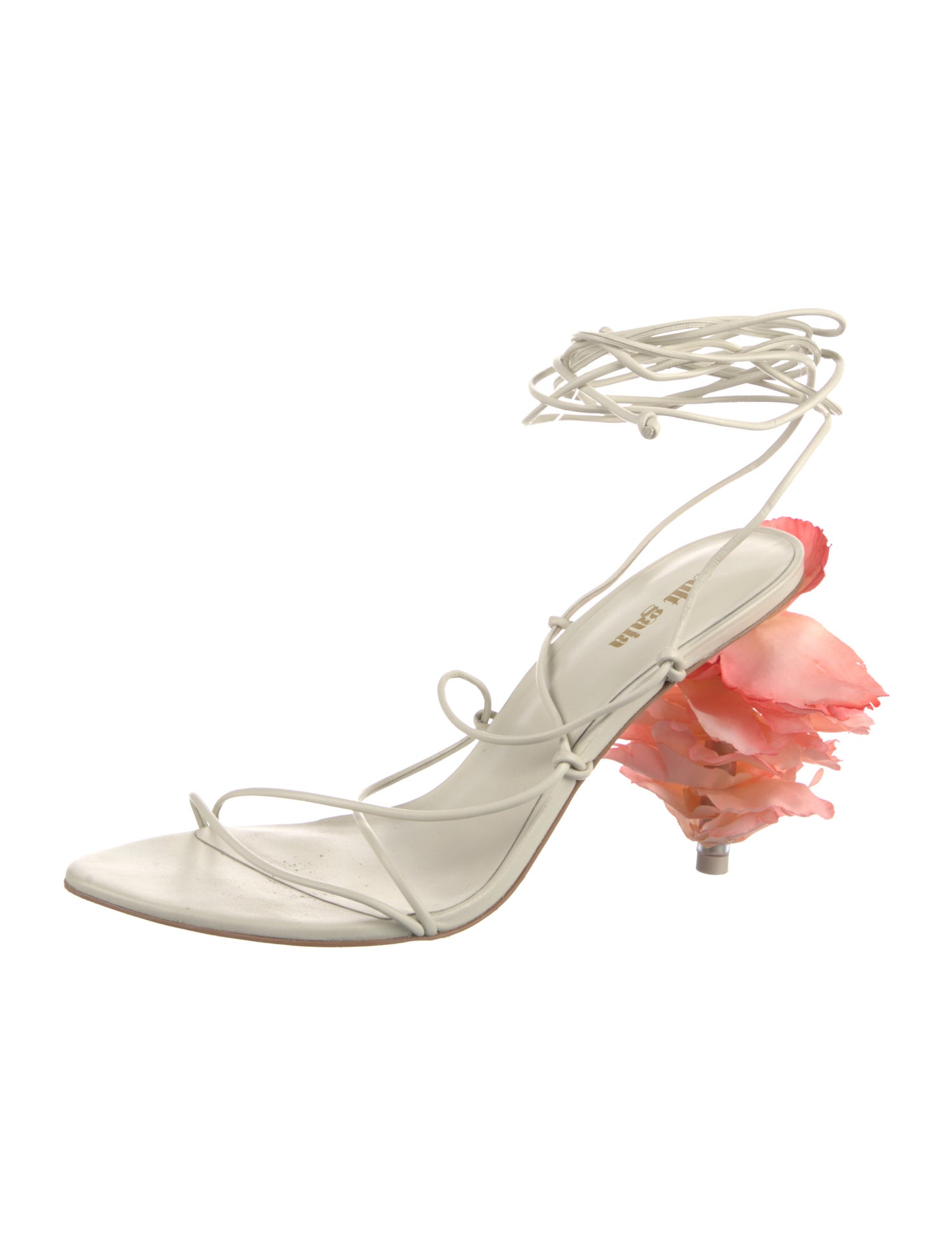 Cult Gaia Leather Gladiator Sandals