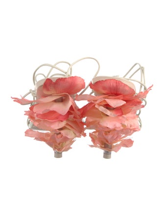 Cult Gaia Leather Gladiator Sandals