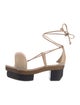 Cult Gaia Leather Sandals