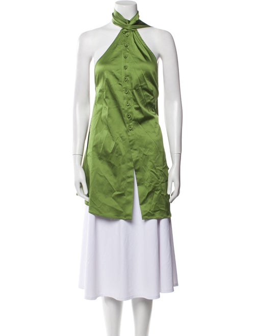 Cult Gaia Halterneck Sleeveless Tunic