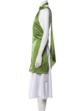Cult Gaia Halterneck Sleeveless Tunic