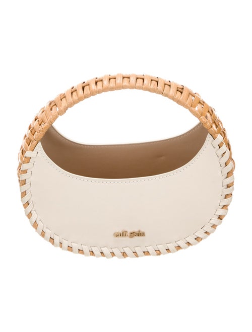 Cult Gaia Tweed Top Handle Bag