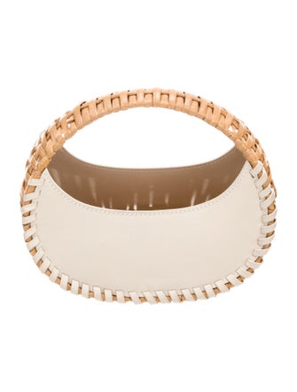 Cult Gaia Tweed Top Handle Bag