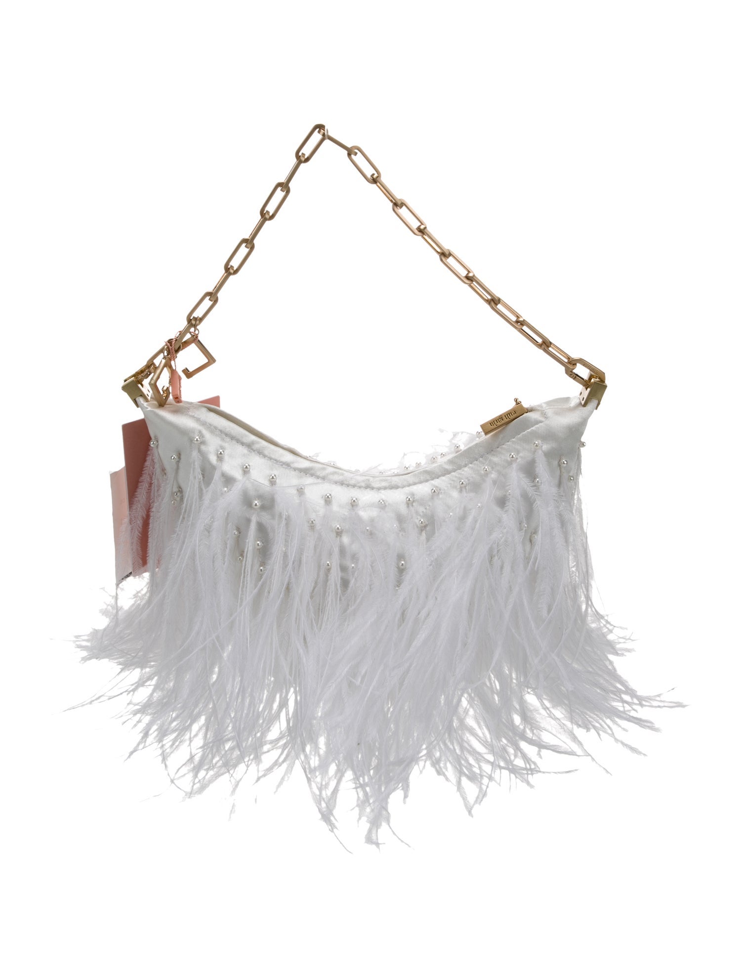 Cult Gaia Satin Top Handle Bag w/ Tags